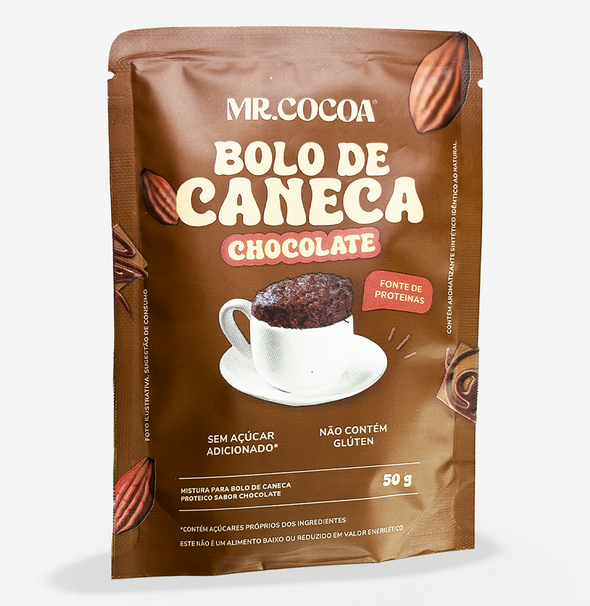 BOLO PROTEICO CHOCOLATE (50G)